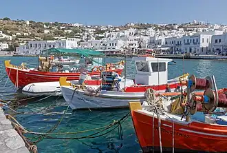 Vieux port de Mykonos