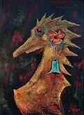 "Précieuse", huile sur toile 1967-1969
