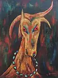 "Richesse", huile sur toile 1967-1969