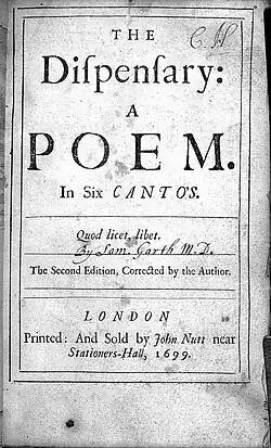 Facsimile, noir et blanc, d'une page-titre sans illustration et avec désignations de l'ouvrage