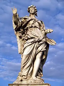 Ange aux Saints Clous du pont Saint-Ange à Rome