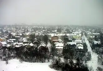 Älvsjö vu de l'hôtel.