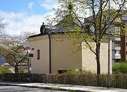 L'ancienne citerne Åttingen de la distillerie.