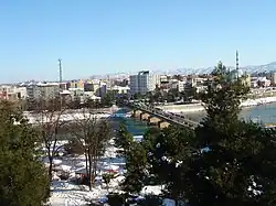 A view of Çarşamba district