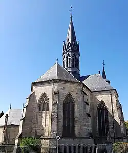 L'église Saint-Laurent d'Éclaron.
