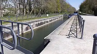 Écluse numéro 5 du Noir Bonnet à Wasquehal.