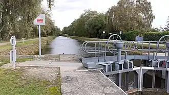 Écluse numéro 4 du Plomeux à Wasquehal.