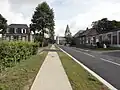 le centre d'Écretteville-lès-Baons