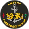 Écusson Commando Marine Kieffer.