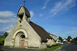L'église Saint-Laurent.