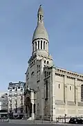 Façade de côté.
