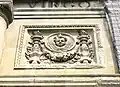 Détail d'un décor sur la façade