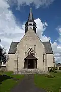 L'église Saint-Évroult.