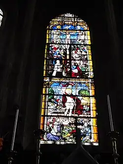 Crucifixion et résurrection du Christ.