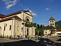 Église Saint-Laurent et Clocher Roman