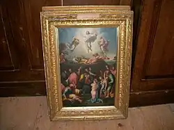 Copie de la transfiguration de Raphaël.