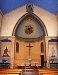 L'église de Lau.