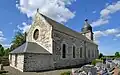 L'église Saint-Laurent.