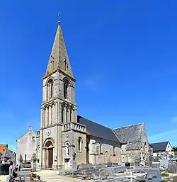 L'église Saint-Martin.