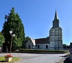 L'église Saint-Martin. Côté Nord.