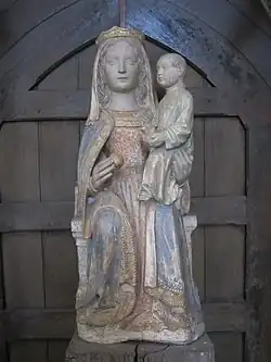 La Vierge à l'enfant (XVe&nbsp;siècle).