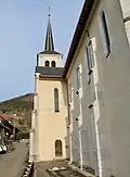Clocher de l'église Saint-Maurice.