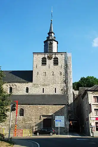 L'église Saint-Maurice, à Sclayn