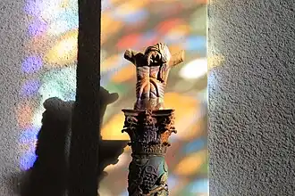 Détails de mobilier de l'église Saint-Maurice.