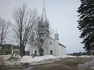 Église d'Hérouxville (QC, Canada).
