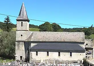 L'église de Labastide.