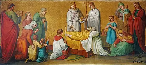 5. L'onction des malades à un mourant