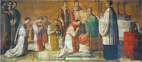 7. L'ordination d'un prêtre par l'évêque
