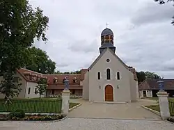 L'abbaye de Saint-Cyran-en-Brenne en 2021.