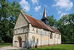 L'église Sainte-Marie de Sainte-Marie-aux-Anglais.