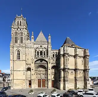 Vue depuis le nord-ouest.