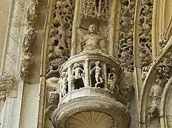 Détails de la façade.