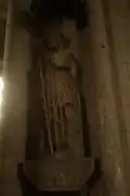 La statue de saint Jacques.