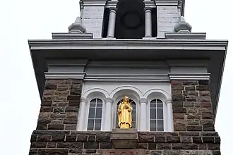 Statue de sainte Luce par Louis Jobin