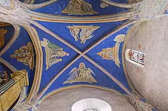 Verdun-sur-Garonne Église de l'Assomption-et-de-Saint-Michel, plafond