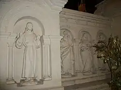 Détails de l'aile gauche.