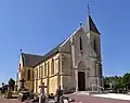 L'église de la Nativité de Notre-Dame de Robehomme.