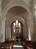 Intérieur de l'église.