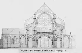 Relevé de l'église.