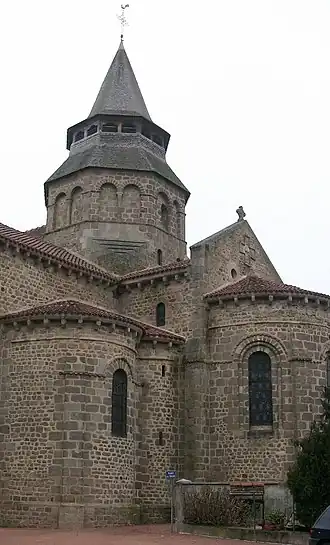 Chevet de l'église.
