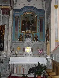 Retable du XVIIIe&nbsp;siècle.