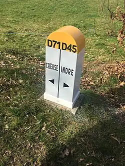 Creuse - Indre à Éguzon-Chantôme, en 2021.