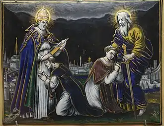 Vie de St-Timothée par Jacques Ier Laudin (1663, Musée Saint-Remi de Reims).