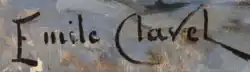 signature d'Émile Clavel