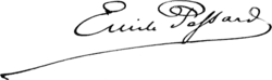 signature d'Émile Pessard