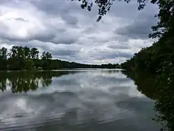 L'étang de Chevré en 2014.